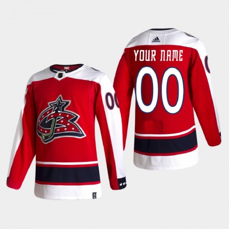 Herren Eishockey Columbus Blue Jackets Trikot Custom 2020-21 Reverse Retro Authentic
